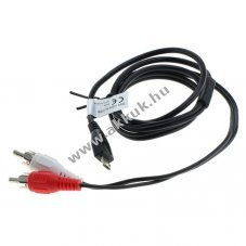 OTB audikbel - Micro-USB -> RCA audi-ra