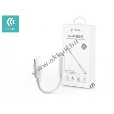 Devia Type-C - 3,5 mm jack audio adapter - A kszlet erejig!