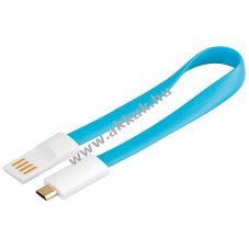 Goobay Magnet USB kbel 2.0 - micro USB csatlakozval - 20cm - kk - Kirusts!