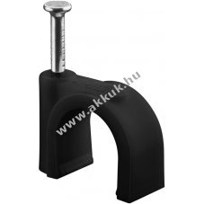 100db kbel rgzt bilincs 12mm, fekete