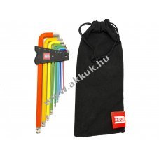 Inbuszkulcs kszlet  1.5 - 10mm sznkdolt - A kszlet erejig!