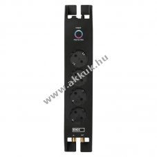 Emos tlfeszltsgvd 4-es aljzat, 2m