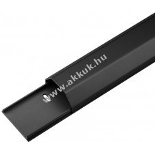 Goobay alumnium kbelvezet cs fekete