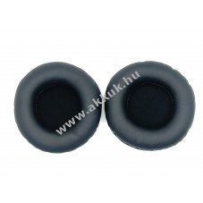 Fejhallgat, flhallgat flprna szivacs 65mm klnbz fejhallgatkhoz fekete 1pr