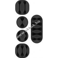 Goobay 5db-os szett (1,2,3,5 csatorns) kbelrendezshez fekete