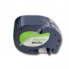 Helyettest kazetta Dymo 91200 12mm, fekete/fehr