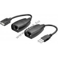 USB hosszabbt adapter 40m-ig CAT kbelen keresztl