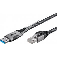 Ethernet Kbel USB-A 3.0 - RJ45 csatlakoz 1m
