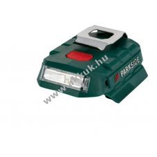 Parkside USB-s akku adapter LED lmpval PAA 20-Li B3 (akku nlkl)