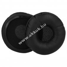 Fejhallgat�, f�lhallgat� f�lp�rna szivacs Sony MDR-V3, MDR-V4, MDR-V5, fekete 1p�r