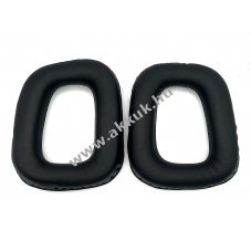 Fejhallgat flhallgat flprna szivacs Logitech G35, G430, G450, G930, F430, F450, fekete 1pr