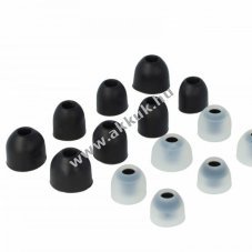 7 pr szilikon flhallgat gumi / gumiharang Sony WF-1000XM3 s egyb flhallgathoz fekete, fehr