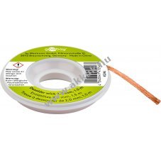 2mm-es kiforraszt huzal/nszv szalag, 1.5m