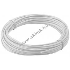 Szigetelt rzhuzal, 10m, fehr