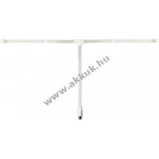 Goobay DAB/FM/AM/UKW r�di�antenna dip�lonk�nt kb.80cm 1,75m k�bel Koax csatlakoz�