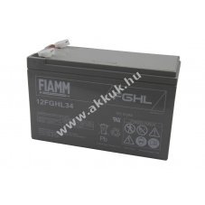 FIAMM 12FGHL34 (FGHL20902) 12,0V 9,0Ah akku AGM �lom-zsel�s
