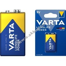 Varta 6LR61/6LP3146 9V 1db/csomag alk�li-mang�n
