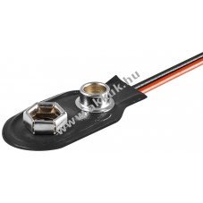 Goobay 9V blokk elem csatlakoz� vezet�kv�gekkel