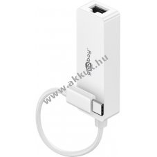 Goobay USB-C-Ethernet adapter feh�r RJ45