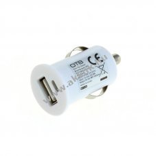 OTB USB-s aut�s t�lt�, feh�r, 1A - A k�szlet erej�ig