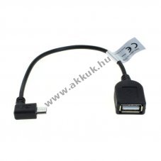 OTB micro USB OTG adapterk�bel (On-The-Go) telefonokhoz, tabletekhez �s hordozhat� vide�kamer�khoz