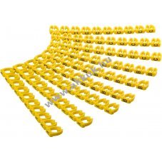 Goobay k�beljel�l� klipszek A-C bet�k 3x30db 5,6-7,4mm 6mm2 PVC - A k�szlet erej�ig