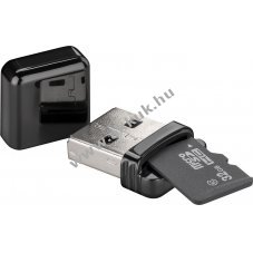 Goobay USB 2.0 MicroSD k�rtyaolvas� Plug & Play hot-swap