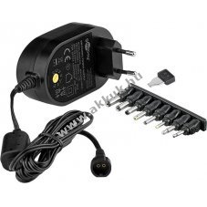 Goobay univerz�lis t�p 5V-15V 8db adapterrel max. 36W �s 3A