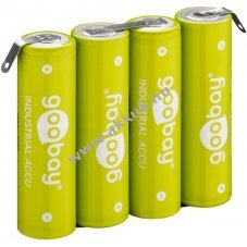 Goobay forrf�les AA Mignon ceruza akku 4,8V 2100mAh 4db/csomag NiMH - A k�szlet erej�ig