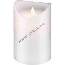 Goobay LED val�di viasz gyertya feh�r 10x15cm id�z�t� 3xAA - A k�szlet erej�ig