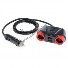 OTB aut�s t�lt� eloszt� (12-24V) 2db szivargy�jt� �s 4db USB csatlakoz�ssal
