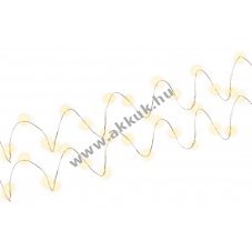Goobay LED ez�stdr�t f�nyf�z�r 20LED meleg feh�r 2db/csomag id�z�t� belt�ri - Ki�rus�t�s