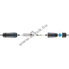 Goobay CAT6A STP IP68 k�lt�ri k�bel�sszek�t�, v�z- �s por�ll�, LSA, szersz�mmentes