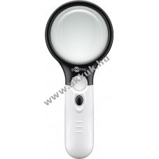 Goobay LED olvas� nagy�t� 75mm 1,75x �s 22mm 12,25x 3xAAA (mikro) elemmel m�k�dik ami nem tartoz�k