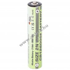 Helyettest FDK / Sanyo CR12600SE elem 3V 900mAh