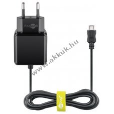 Goobay 15W Micro-USB h�l�zati t�lt� 3A 1,5m Micro-B csatlakoz�