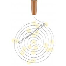 Goobay �vegpalack vil�g�t�f�z�r 20LED melegfeh�r 10db/csomag 3xLR44 tartoz�k - Ki�rus�t�s