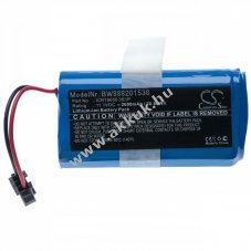 Helyettest akku Ecovacs CEN330 tpus ICR18650 3S1P, 2600mAh