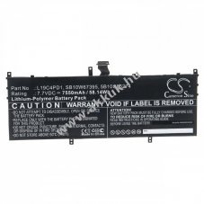 Helyettes�t� akku Lenovo Yoga C640 13 7550mAh