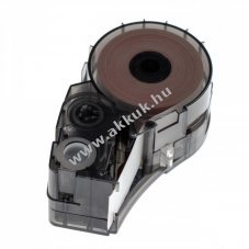 Helyettest szalag kazetta Brady M21-750-595-OR 6,40m, 19 mm fekete/narancs