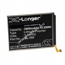 Helyettest akku LG K52 3900mAh