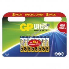 GP ULTRA PLUS alk�li elem, LR03, mikro, AAA 8db/csomag - Ki�rus�t�s