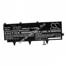 Helyettes�t� akku Asus ROG GX701GVR-EV001T 4850mAh