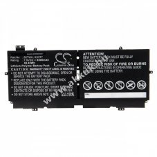 Helyettest akku Dell XPS 13 7390 6500mAh
