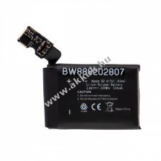 Helyettest akku Apple Watch Series 2 42mm, tpus A1761 334mAh