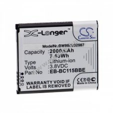 Helyettes�t� akku Samsung Galaxy S5 Zoom 2000mAh