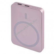 EMOS Powerbank k�ls� akku WI 522, 5000mAh, 20W, Wireless t�lt�s, MagSafe compatibilis, lazac