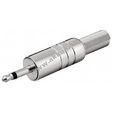 Goobay 3,5mm mono sztere� jack dug� 2 p�lus� forraszthat�