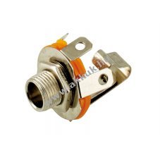 Goobay 6,35mm mono be�p�thet� jack aljzat kapcsol�val nyitott kivitel