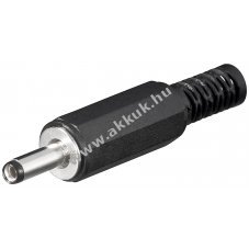 Goobay DC-csatlakoz� 1,3mm x 3,4mm hajl�t�g�tl�val